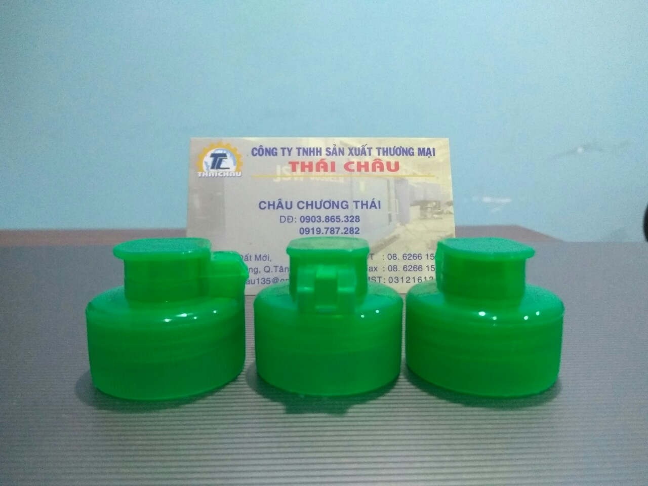 Nắp chai nhựa - Công Ty TNHH Sản Xuất Thương Mại Thái Châu
